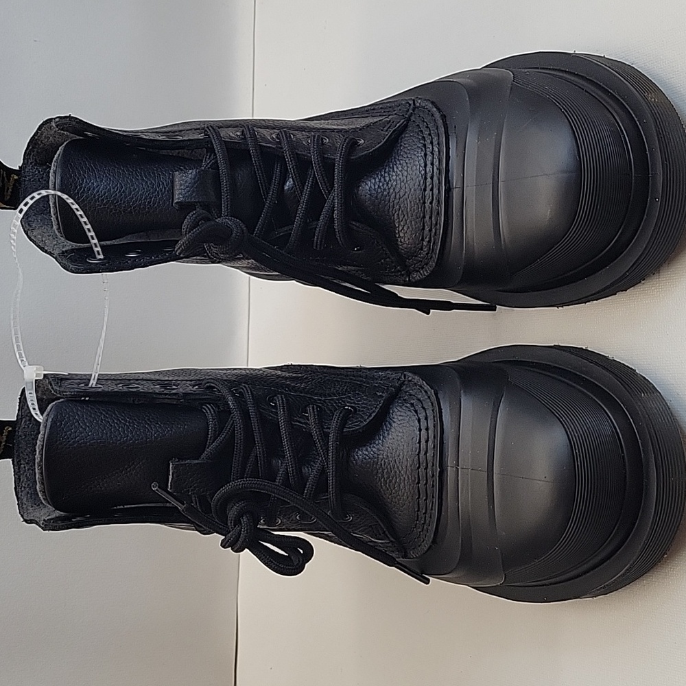 NWOB Dr.Martens 1460 Fleece Lined Sub Boots Water-resistant Black US M6 L7 UK 5 - Picture 7 of 17